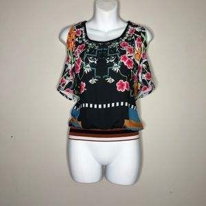 Women’s Clover Canyon Top. Floral/Flowers